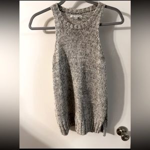 M, American Eagle Outfitters, grey, sweater tank